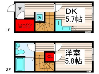 間取図 エフプレスト西新井本町