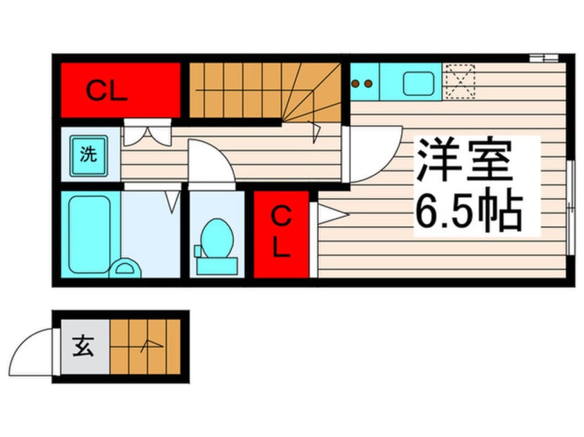 間取図 エフプレスト西新井本町