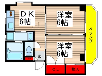 間取図 ハピネスＭ
