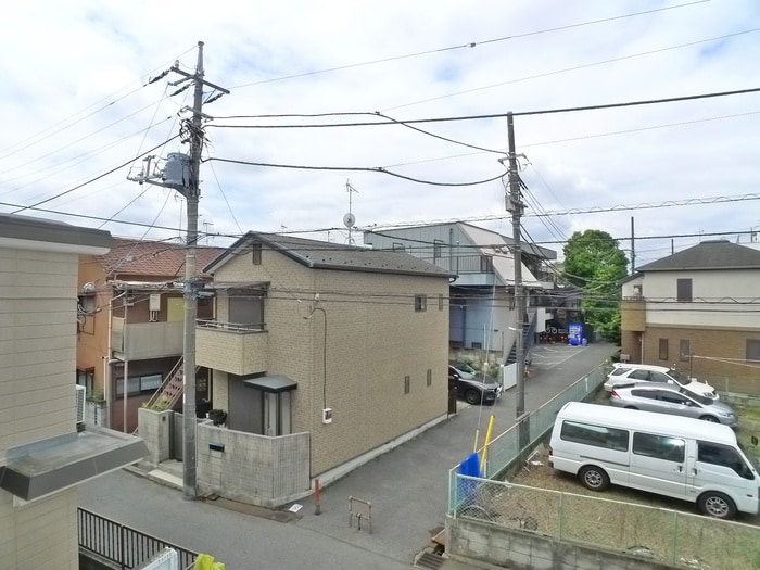 室内からの展望 ハピネスＭ