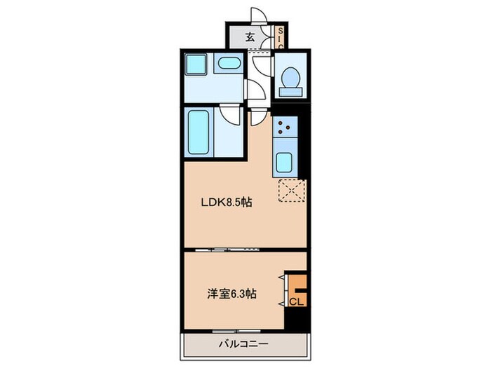 間取り図 ＪＰＴ　ＲＥＳＩＤＥＮＣＥ