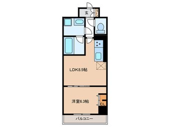間取図 ＪＰＴ　ＲＥＳＩＤＥＮＣＥ