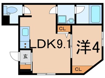 間取図 ベルシエル高野