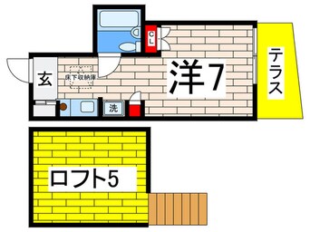 間取図 パレス三春台Ⅱ