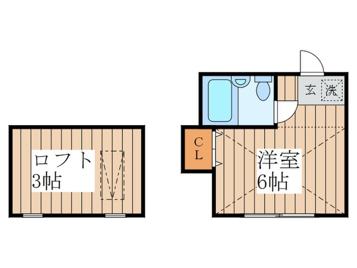 間取り図 パ－ルフラッツ