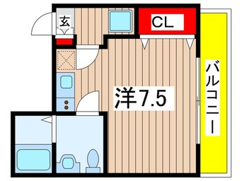 間取図 rapa(ラパ）千葉椿森