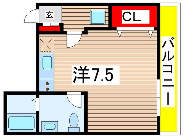 間取り図 rapa(ラパ）千葉椿森