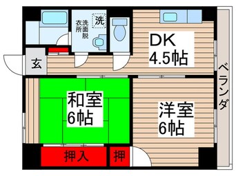 間取図 コ－ポラスサミ－