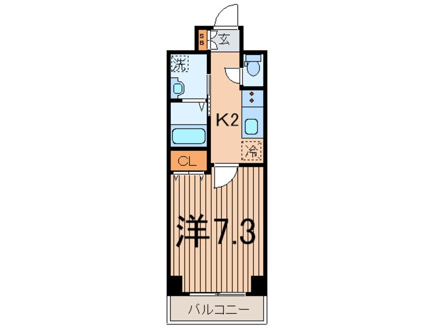 間取図 ベルヴィル代々木公園