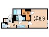 サンフォレスタ文京大塚 1Kの間取り