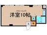 メゾン森 1Rの間取り