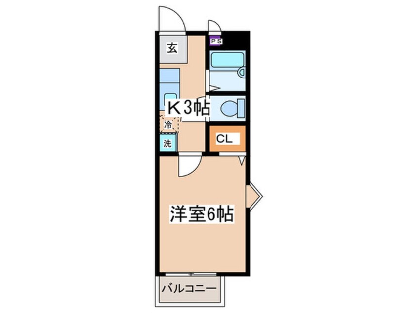 間取図 レスパスノンシャラン