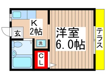 間取図 サニ－コ－ト中山Ⅱ