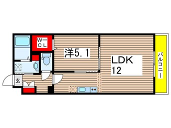 間取図 ミリアビタ大森台