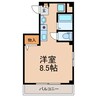 ＥＰガーデン船橋 1Rの間取り