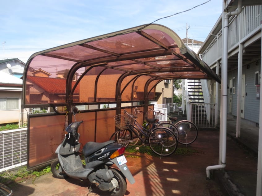 駐輪場 ドミ－ルＦ