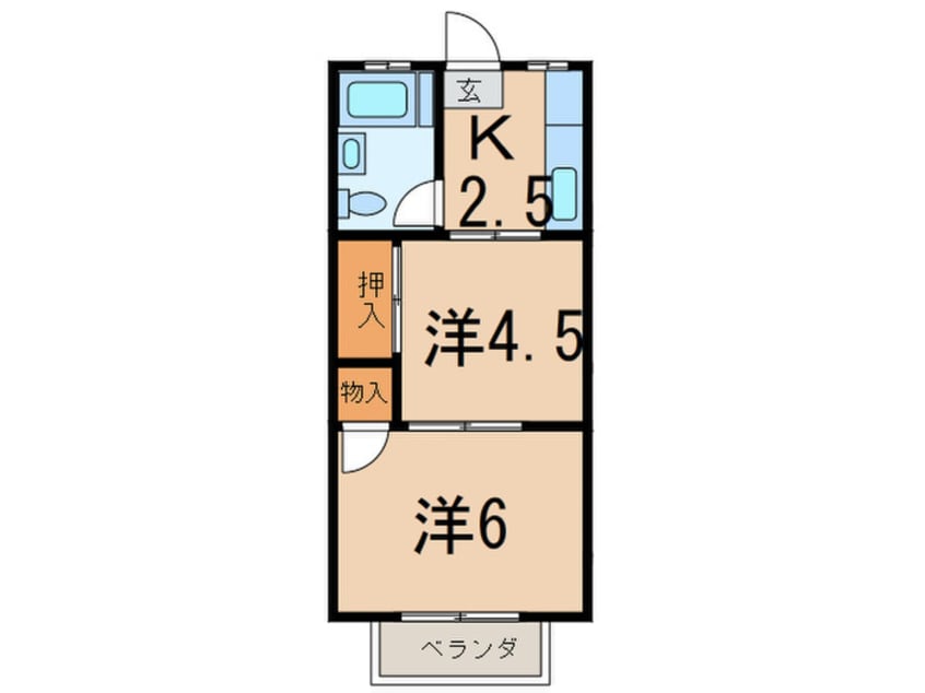 間取図 さくらハイツ