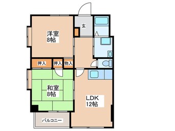 間取図 コトブキマンション