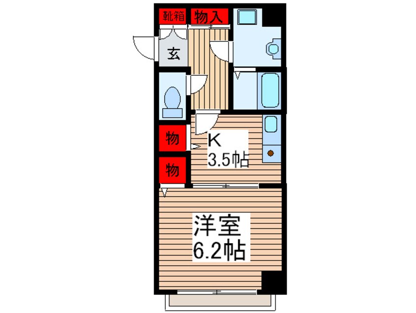 間取図 ウィンポエム戸田公園