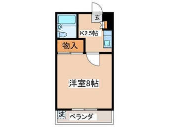 間取図 メゾン・デ・フル－レ