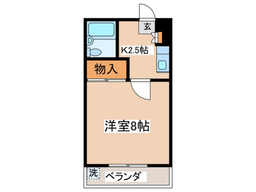 間取図 メゾン・デ・フル－レ