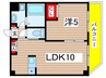 栗林第７ビル 1LDKの間取り