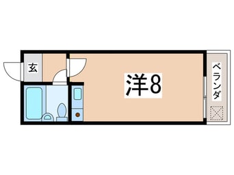 間取図 ローズ・ビーチ