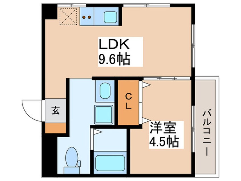 間取図 メゾン淵野辺