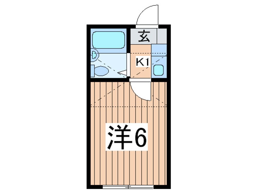 間取図 プレステ－ジ平塚