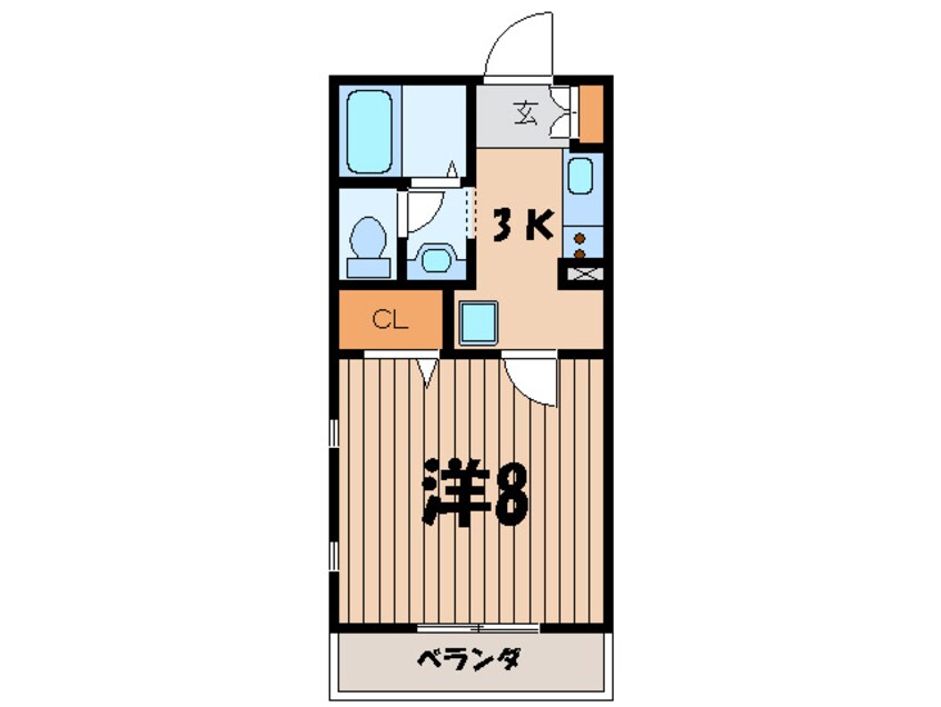 間取図 ハレリノ上野毛