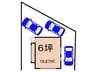 下里５丁目店舗 1Rの間取り