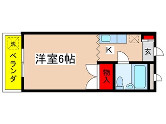 間取図 ジュネス荒井
