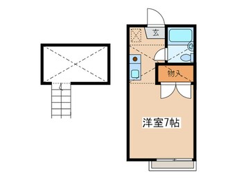 間取図 ヴィラ本厚木