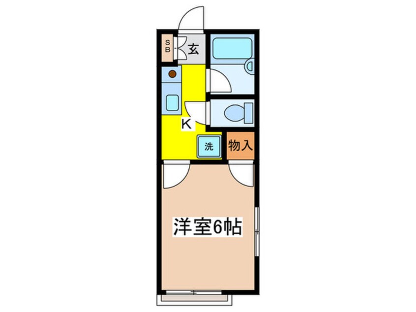 間取図 スペ－スビ－ダ２１