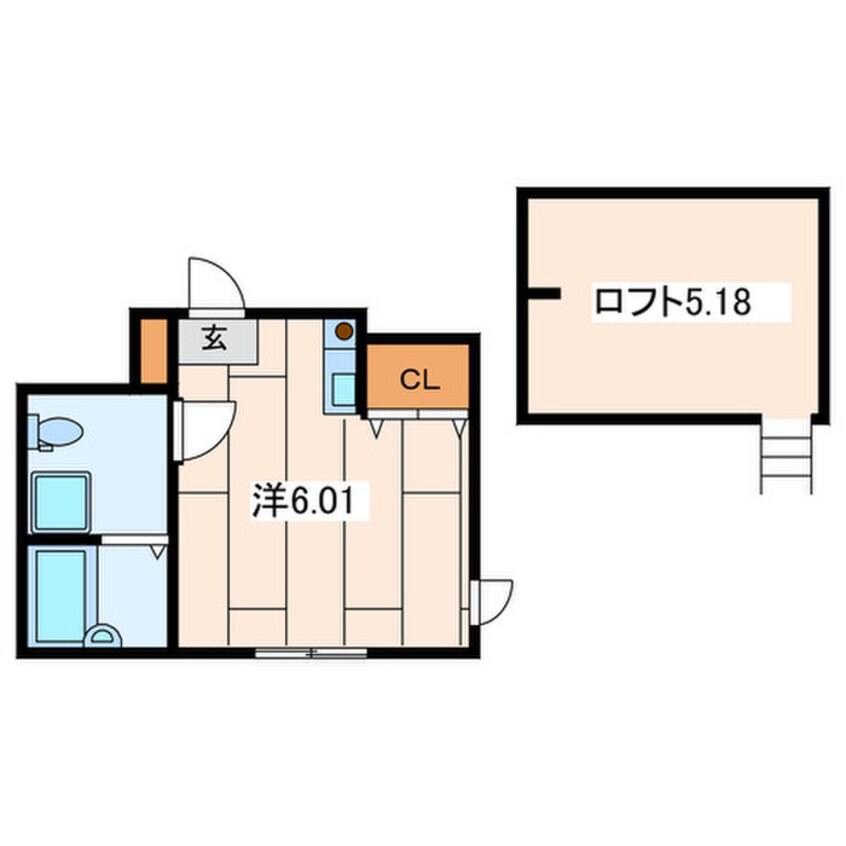 間取図 プリマ七番館