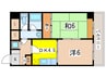 カーサ上池袋（３０２） 2DKの間取り