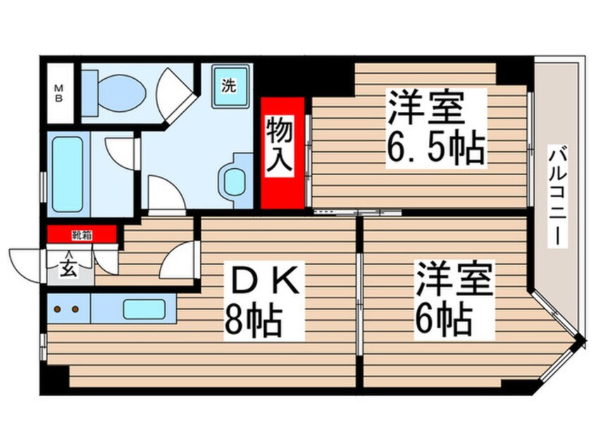 間取図 富津屋ビル