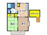 ム－リン鎌倉 2DKの間取り