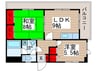 ＷＩＳＥＣＯＵＲＴ 2LDKの間取り
