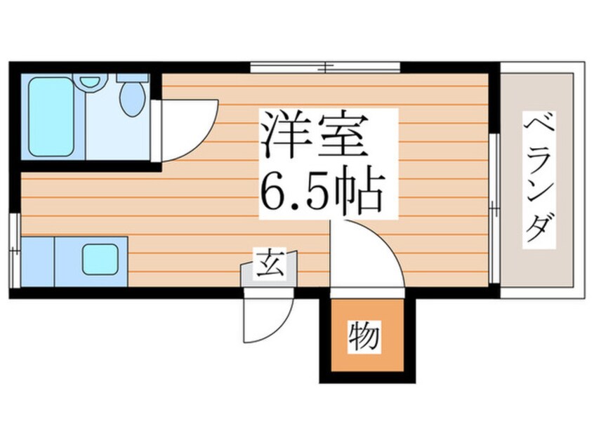 間取図 柳沢コーポ