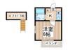 ハニ－ハイツ渋谷 1Kの間取り