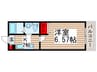 ＡＶＥＮＩＲ 1Kの間取り