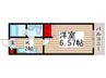 ＡＶＥＮＩＲ 1Kの間取り