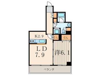 間取図 パークフラッツ学芸大学