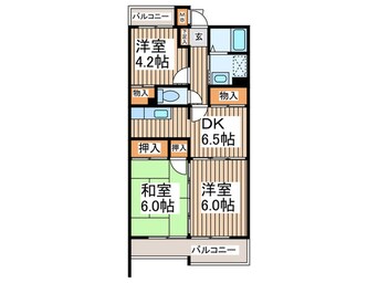 間取図 岩澤マンション