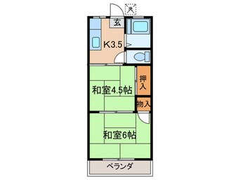 間取図 コ－ポ成城