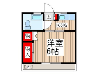 間取図 ＫＩコ－ポ