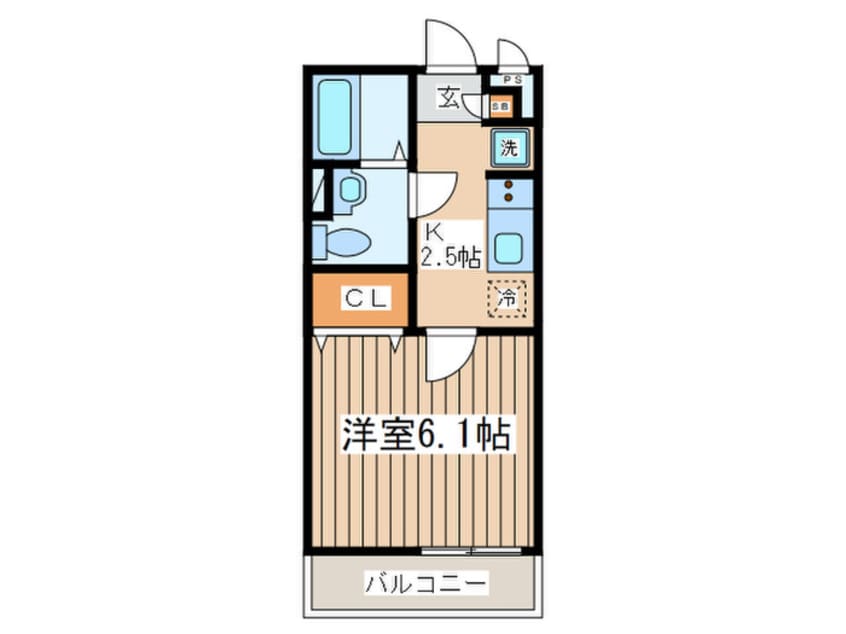 間取図 リブリ・SAIRIN２３