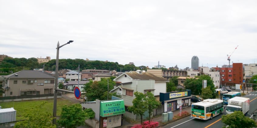 室内からの展望 STU千葉中央