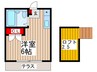 セントヒルズ小平 1Rの間取り